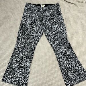 Margot Kick Flare Cropped Pants by Maeve Anthropologie Medium